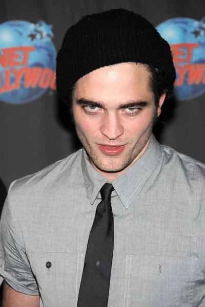 Robert Pattinson Tienda Para Robert Pattinson Twilight Memorabilia Handprint Ceremony —  Fotos de Stock
