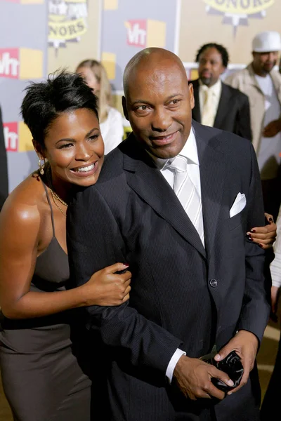 Nia Long John Singleton Agli Arrivi Vh1 Hip Hop Honors — Foto Stock