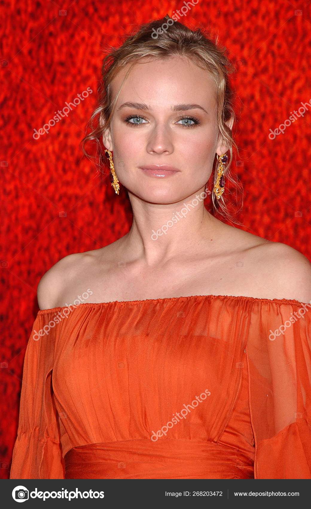 Diane Kruger Wearing Mendel Dress Arrivals National Treasure Book Secrets Stock Editorial Photo everett225 268203472