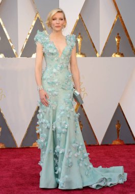Cate Blanchett (bir Armani Prive elbisesi giyen) 88Th Akademi Ödülleri Oscars 2016-gelenler 2, Hollywood ve Highland merkezi 'nde Dolby Theatre, Los Angeles, CA Şubat 28, 2016 için gelenler. Fotoğraf: Elizabeth Goodenough/Everett Collection