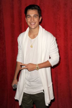 Austin Mahone Madame Tussauds austin Mahone Wax Figure Unveiling için bir kamu görünümde, Madame Tussauds New York, New York, Ny Ağustos 11, 2015. Fotoğraf: Kristin Callahan / Everett Koleksiyonu