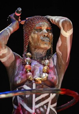 Grace Jones Afropunk Fest 2015 için katılım - Sat, Commodore Barry Park, Brooklyn, Ny Ağustos 22, 2015. Fotoğraf: Derek Storm / Everett Koleksiyonu