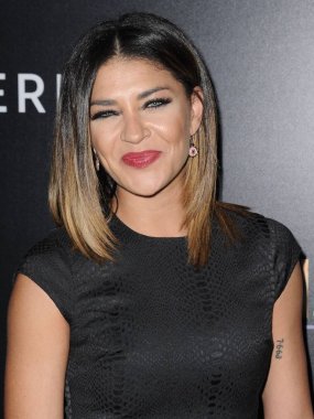 Noble Awards 'a gelen Jessica Szohr, The Beverly Hilton Hotel, Beverly Hills, CA 27 Şubat 2015. Fotoğraf: Dee Cercone/Everett Collection