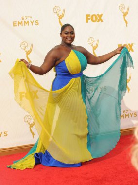 Danielle Brooks 67 Primetime Emmy Ödülleri için gelenler 2015 - Arrivals 1, Microsoft Theater (eski Nokia Theatre L.A. Live), Los Angeles, Ca Eylül 2015. Fotoğraf: Elizabeth Goodenough / Everett Koleksiyonu