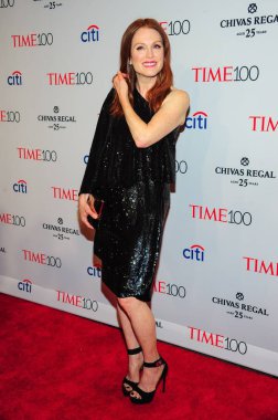 Julianne Moore at arrivals for TIME 100 Gala Dinner 2015, Jazz at Lincoln Center's Fredrick P. Rose Hall, New York, NY April 21, 2015. Photo By: Gregorio T. Binuya/Everett Collection