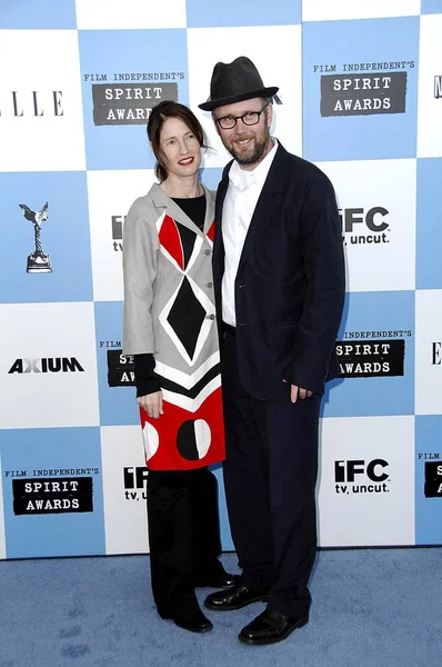 Valerie Faris Jonathan Dayton Atendimento Para Film Independent Spirit Awards — Fotografia de Stock