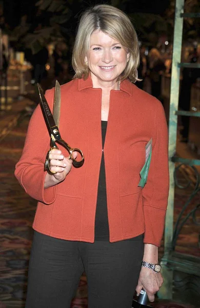 Martha Stewart Toko Penampilan Untuk Macy Tahunan Flower Show Ribbon — Stok Foto