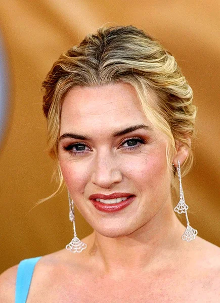 Kate Winslet Przy Przyjazdów Rocznych Screen Actors Guild Sag Awards — Zdjęcie stockowe