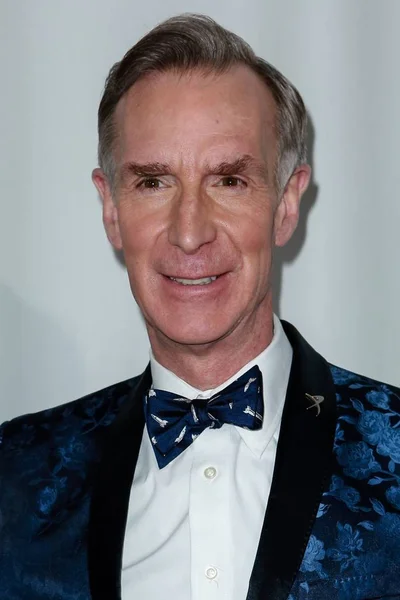 Bill Nye Attendance Blue Jacket Fashion Show Benefit Prostate Cancer — Stock Photo, Image