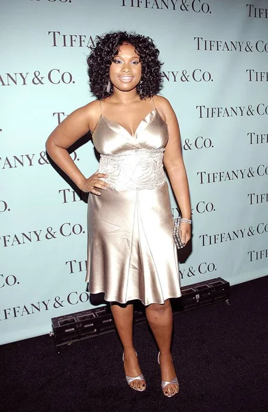 Jennifer Hudson Arrivals Launch Tiffany 2008 Blue Book Collection America — 图库照片