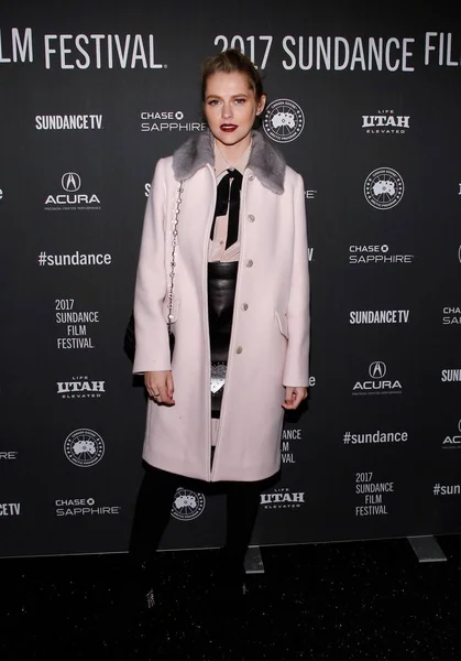 Teresa Palmer Arrivals Berlin Syndrome Premiere Sundance Film Festival 2017 — Stock Photo, Image