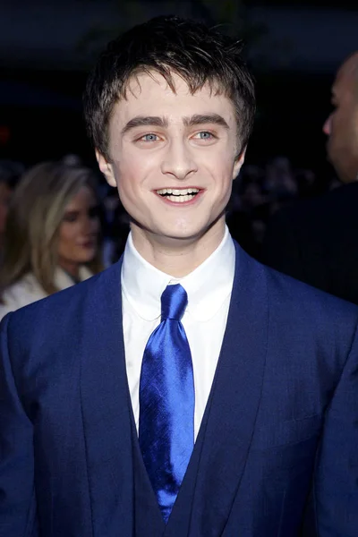 Daniel Radcliffe Chegadas Para Harry Potter Goblet Fire Premiere Ziegfeld — Fotografia de Stock