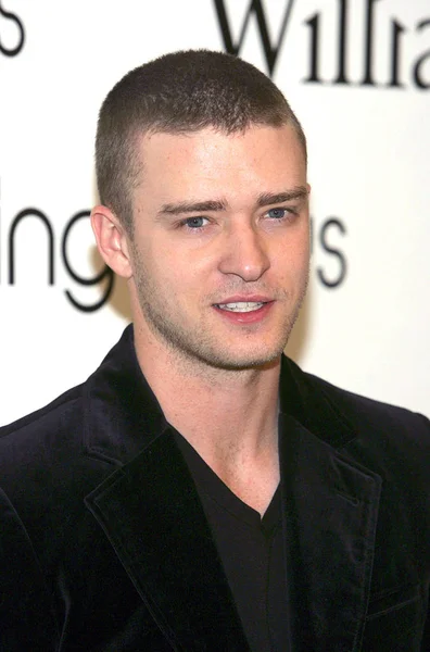 Justin Timberlake Sklepie Wygląd Rozpoczęcie Justin Timberlake William Rast Clothing — Zdjęcie stockowe