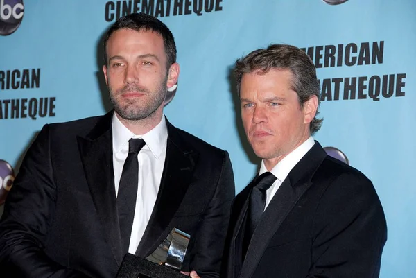 Ben Affleck Matt Damon Asistiendo 24ª Gala Premios Cinematográficos Americanos — Foto de Stock