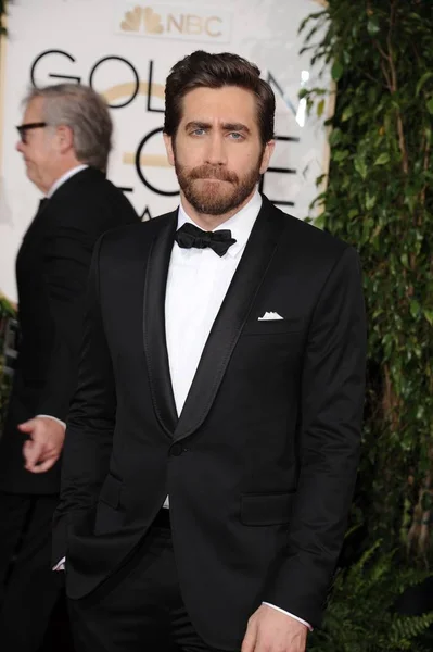 Jake Gyllenhaal Arrivals Annual Golden Globe Awards 2015 Part Beverly — стоковое фото