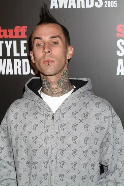 Travis Baker 1 Yıllık Stuff Magazine Style Awards, Hollywood Roosevelt Hotel, Los Angeles, Ca, 07 Eylül 2005 için gelenler. Fotoğraf: Tony Gonzalez / Everett Koleksiyonu