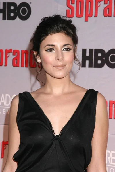 Jamie Lynn Sigler Arrivals Hbo Sopranos World Premiere Screening Radio — Stock Photo, Image