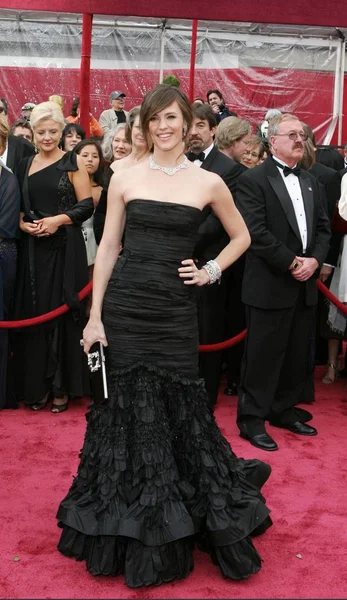 Jennifer Garner Wearing Oscar Renta Gown Arrivals Red Carpet 80Th — Stock Photo, Image