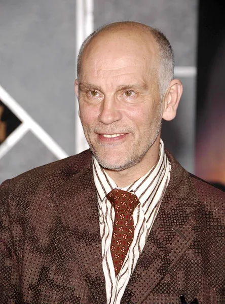 John Malkovich Chegadas Para Country Old Men Premiere Capitan Theater — Fotografia de Stock