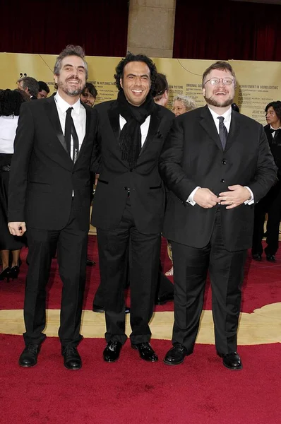 Alfonso Cuaron Alejandro Gonzlez Inarritu Guillermo Del Toro Las Llegadas — Foto de Stock