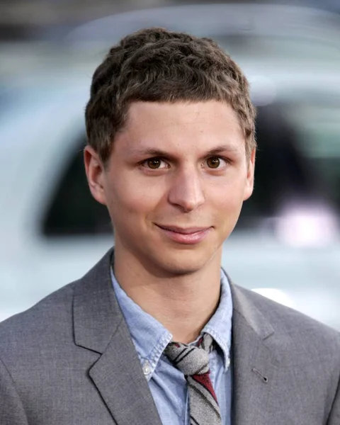 Michael Cera Při Příjezdu Pro Scotta Pilgrima Světovou Premiéru Graumanovo — Stock fotografie