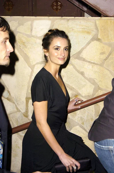 Penelope Cruz Chegadas Para Festa Global Green Usa Rock Earth — Fotografia de Stock