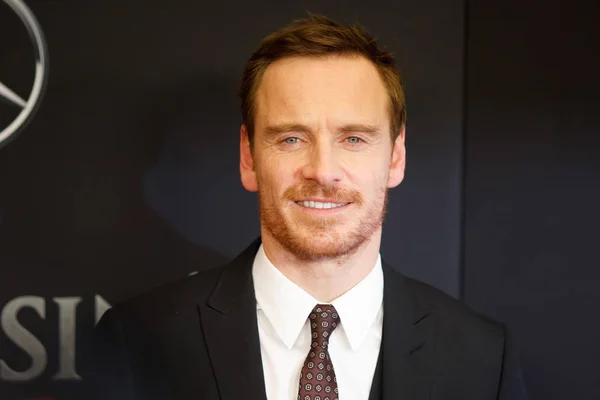 Michael Fassbender Arrivals Assassin Creed Premiere Amc Empire New York — Stock Photo, Image