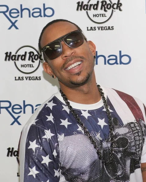 Ludacris Vid Ankomst För Ludacris Och Ace Rehab Hard Rock — Stockfoto