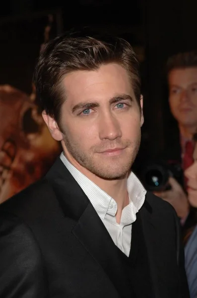 Jake Gyllenhaal Chegadas Para Jarhead Premiere Pela Universal Pictures Ziegfeld — Fotografia de Stock