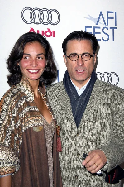 Ines Sastre Andy Garcia Arrivals Lost City Premiere Afi Fest — Stock Photo, Image