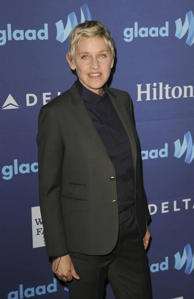 Ellen Degeneres Arrivals 26Th Annual Glaad Media Awards 2015 Beverly — Stock Photo, Image