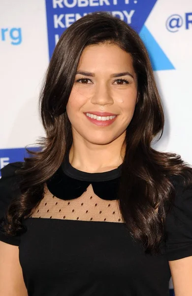 America Ferrera Beérkezések Robert Kennedy Center Justice Emberi Jogok Ripple — Stock Fotó