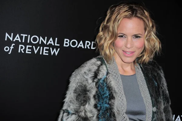 Maria Bello Arrivals National Board Review Awards Gala 2014 Cipriani — Stock Photo, Image