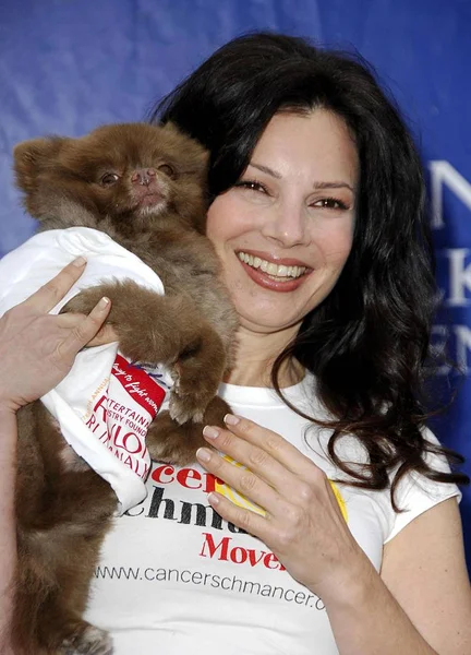 Fran Drescher Atendimento Para Revlon Run Walk Benefit Women Cancer — Fotografia de Stock