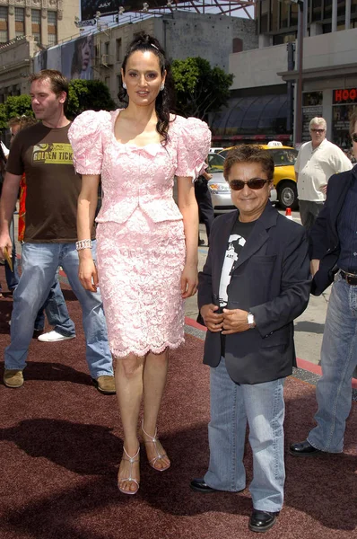 Deep Roy Chegadas Para Charlie Chocolate Factory Premiere Grauman Chinese — Fotografia de Stock