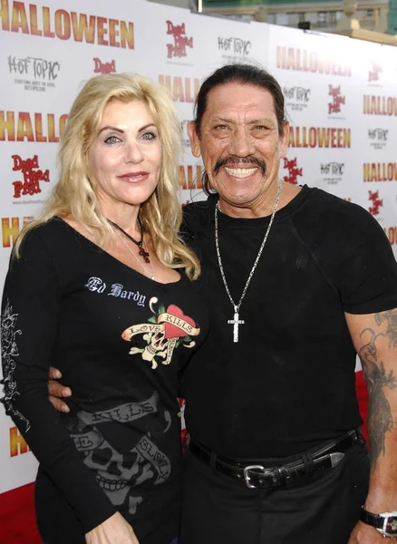 Debbie Trejo Danny Trejo Las Llegadas Para Estreno Rob Zombie — Foto de Stock