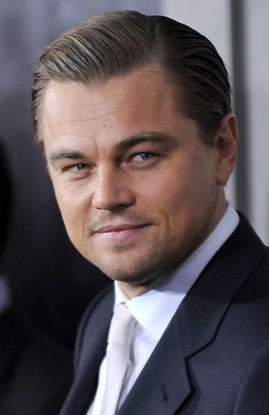 Leonardo Dicaprio Pada Saat Kedatangan Untuk Shutter Island Premiere Ziegfeld — Stok Foto