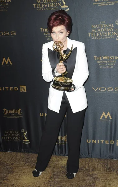 Sharon Osbourne Presseraum Der Jährlichen Emmy Awards Für Kreative Kunst — Stockfoto