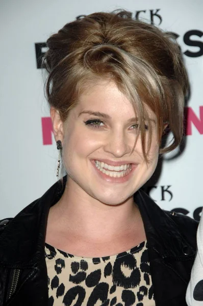 Kelly Osbourne Bei Der Anreise Zur Nylon Express August Denim — Stockfoto