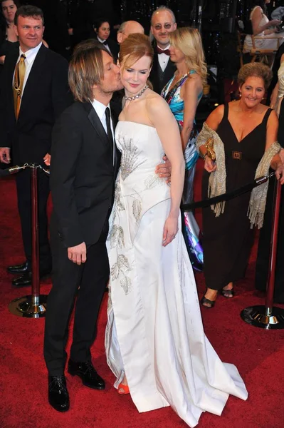 Keith Urban Nicole Kidman Arrivals 83Rd Academy Awards Oscars Arrivals — Foto de Stock