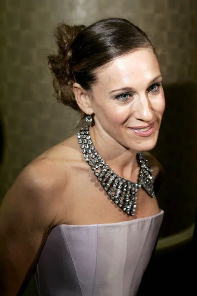 Sarah Jessica Parker All Party Odd Couple Opening Night Marriott — Foto Stock