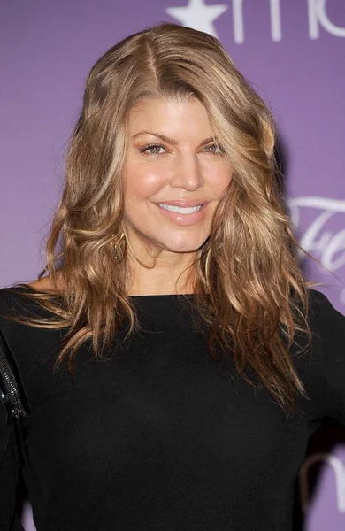 Fergie Lors Une Apparition Magasin Pour Lancement Collection Chaussures Fergie — Photo