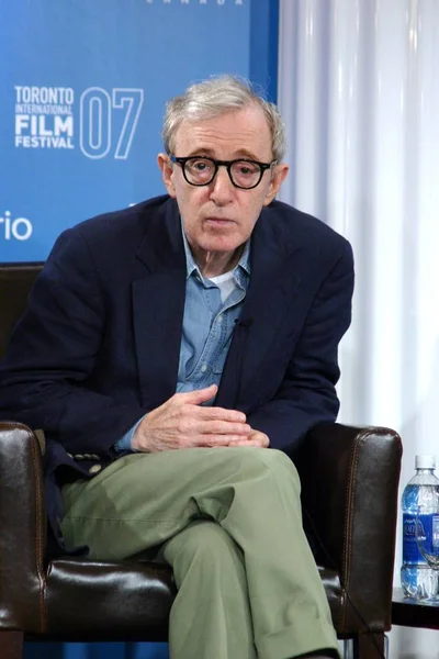 Woody Allen Tiskové Konferenci Ročníku Mezinárodního Filmového Festivalu Torontu Sutton — Stock fotografie