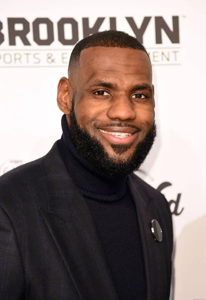 Lebron James Arrivals 2016 Sports Illustrated Sportsperson Year Barclays Center — Stock Photo, Image