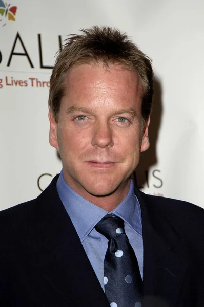 Kiefer Sutherland Arrivals Chrysalis Fourth Annual Butterfly Ball Carla Fred — Stock Photo, Image