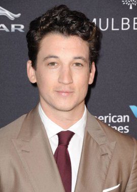 Miles Teller, Bafta La 2015 Ödülleri Sezon Çay Partisi, Four Seasons Los Angeles At Beverly Hills, Los Angeles, Ca 10 Ocak 2015 için gelenler. Fotoğraf: Dee Cercone /Everett Collection
