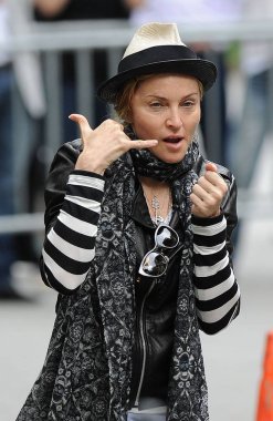 Madonna W.E., Central Park, New York, Ny Eylül 17, 2010 için Madonna Yönetmenlik Film Shoot için yerde. Fotoğraf: Kristin Callahan / Everett Koleksiyonu