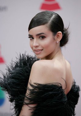 Sofia Carson at arrivals for 18th Annual Latin Grammy Awards Show - Arrivals 3, MGM Grand Garden Arena, Las Vegas, NV November 16, 2017. Photo By: JA/Everett Collection