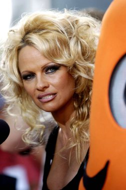 Pamela Anderson at arrivals for Comedy Central Celebrity Roast of Pamela Anderson, Sony Studios, Los Angeles, CA, August 07, 2005. Photo by: Michael Germana/Everett Collection clipart