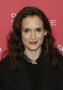 Winona Ryder at arrivals for EXPERIMENTER Premiere at the 2015 Sundance Film Festival, Eccles Center, Park City, UT January 25, 2015. Photo By: James Atoa/Everett Collection clipart